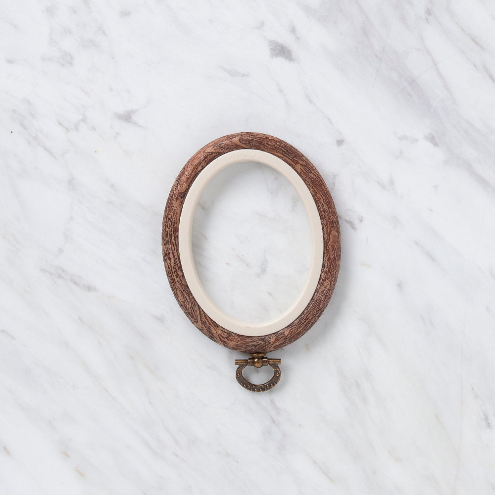 Nurge Plastik Pano Oval Kasnak No.1